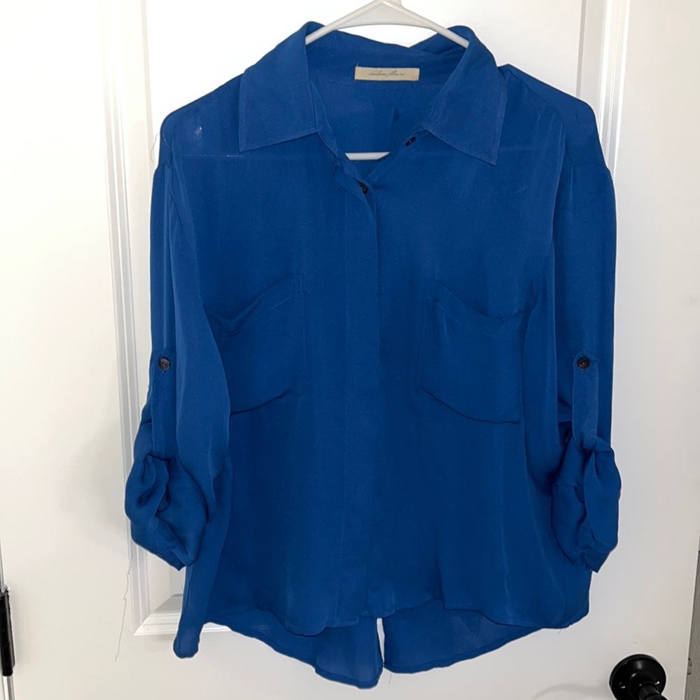 Chelsea Flower silk top.